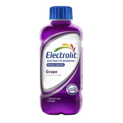 Electrolit Premium Hydration Grape Flavored Electrolyte Beverage, 21 fl oz bottle