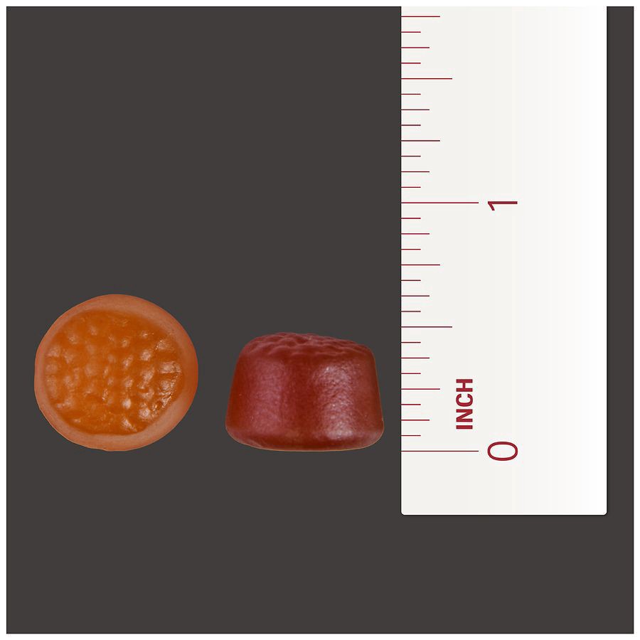 slide 2 of 4, Walgreens Adult Multivitamin Gummies (75 days) Natural Mixed Berry, Orange & Peach, 150 ct