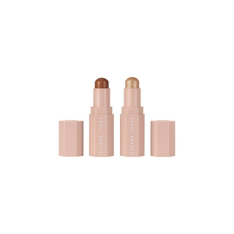 slide 1 of 4, Fenty Snackz by Fenty Beauty by Rihanna Mini Match Stix Duo Contour & Highlighter Set - Medium - 1.072oz/2pc - Ulta Beauty, 1.072 oz, 2 ct