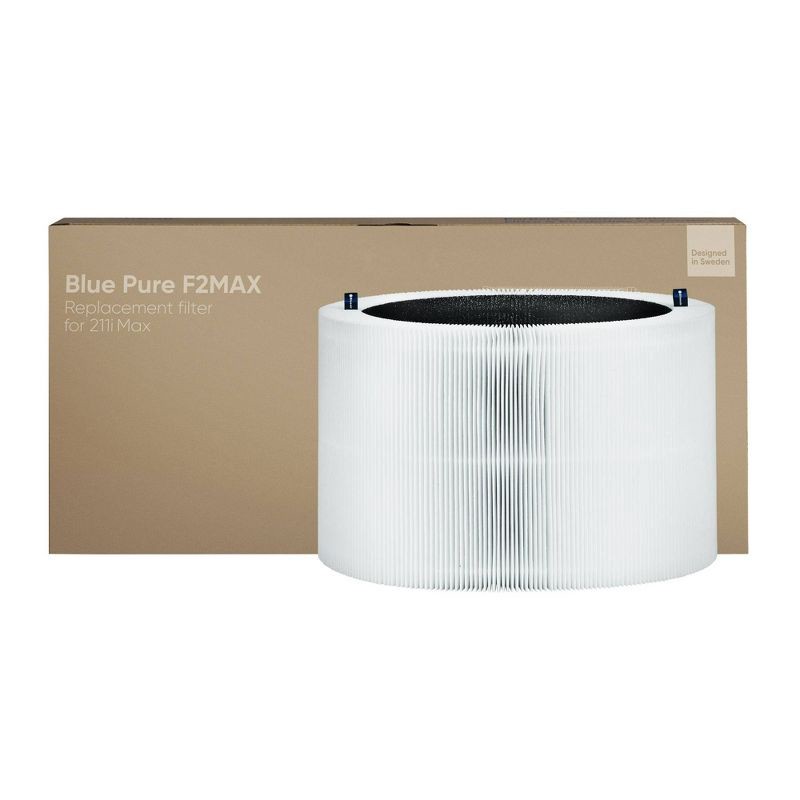 slide 2 of 3, Blueair F2MAX Replacement PAC Filter for 211i Max: HEPA Air Purifier Filter, Captures Allergens, Energy Star Certified, 1 ct