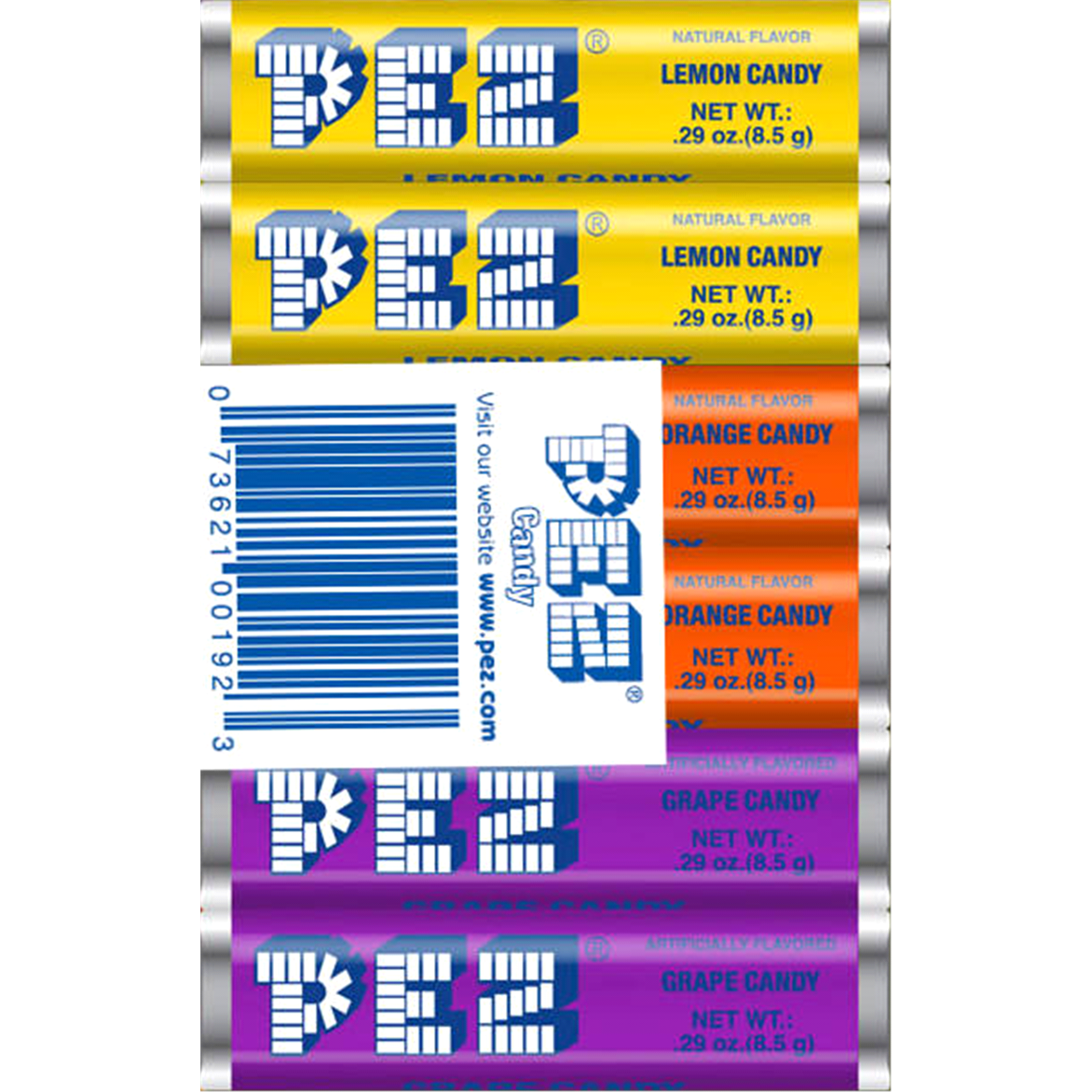 slide 1 of 1, PEZ Assorted Refills, 1.74 oz