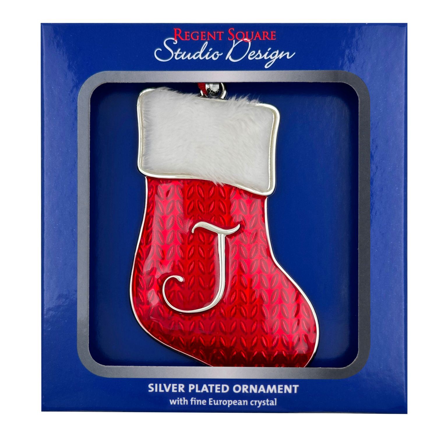 slide 6 of 9, NON BRAND 25Pc Monogram Stocking Ornament, 1 ct
