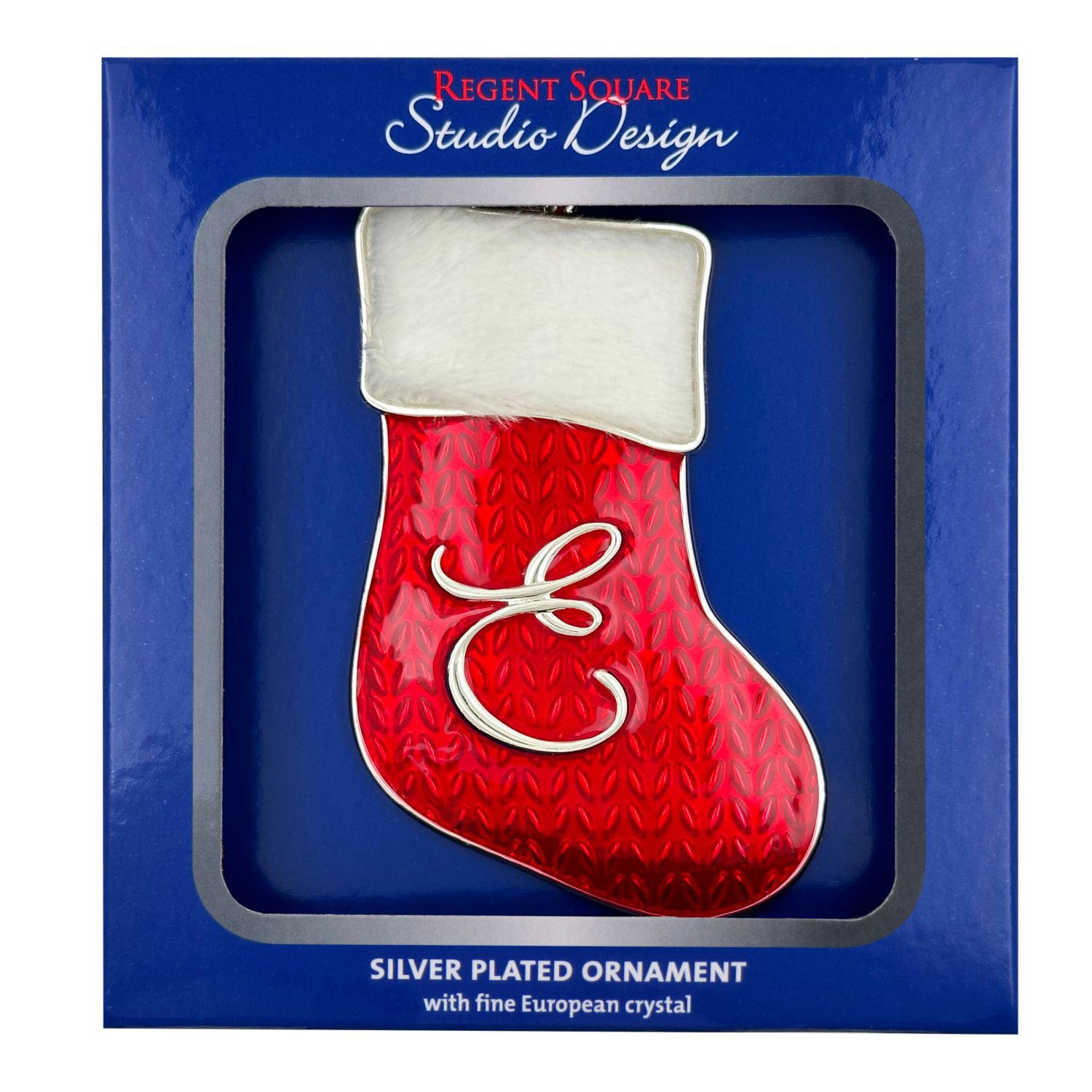 slide 9 of 9, NON BRAND 25Pc Monogram Stocking Ornament, 1 ct