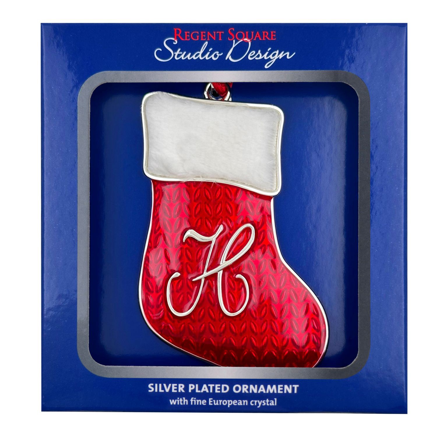 slide 2 of 9, NON BRAND 25Pc Monogram Stocking Ornament, 1 ct