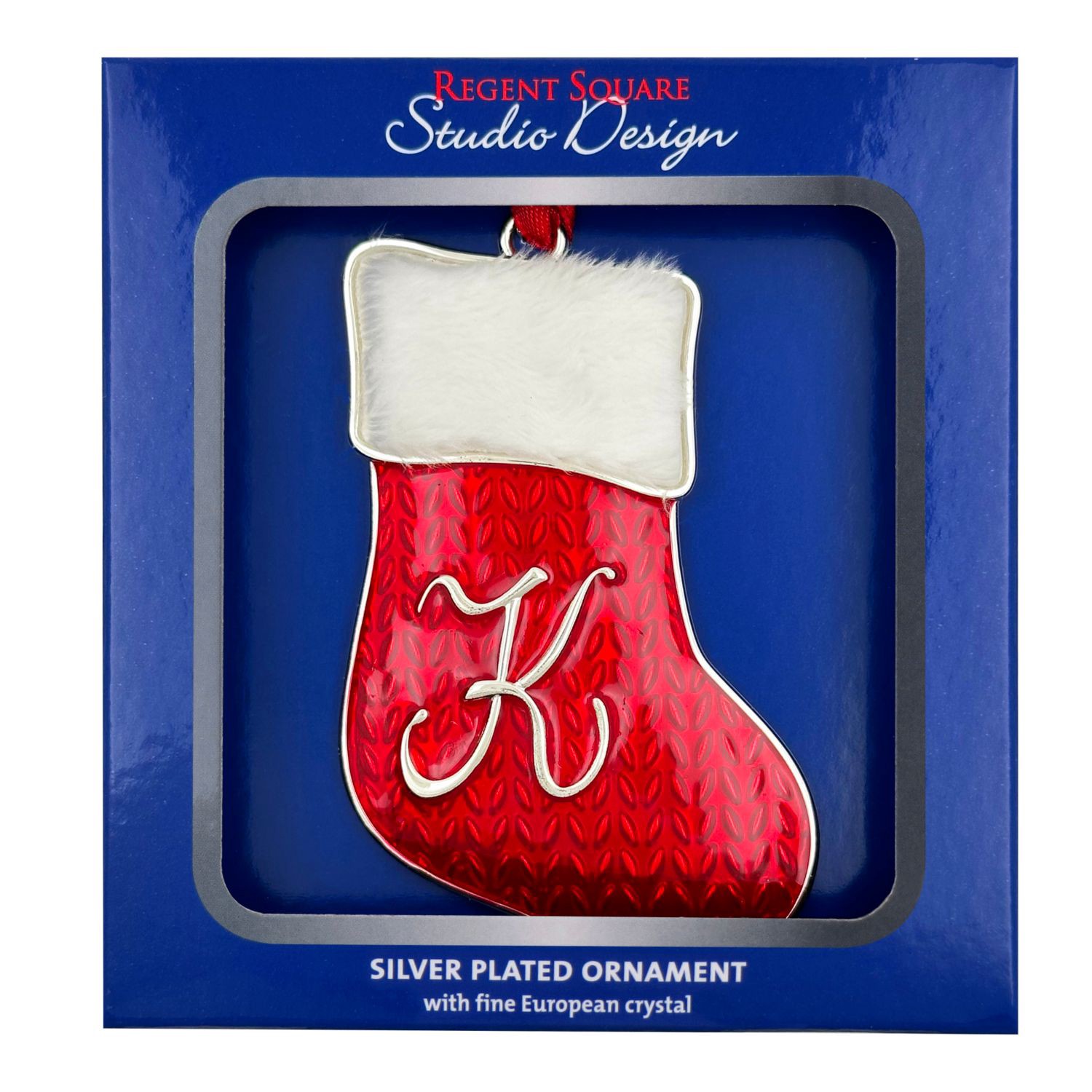 slide 3 of 9, NON BRAND 25Pcs Monogram Stocking Ornament, 1 ct