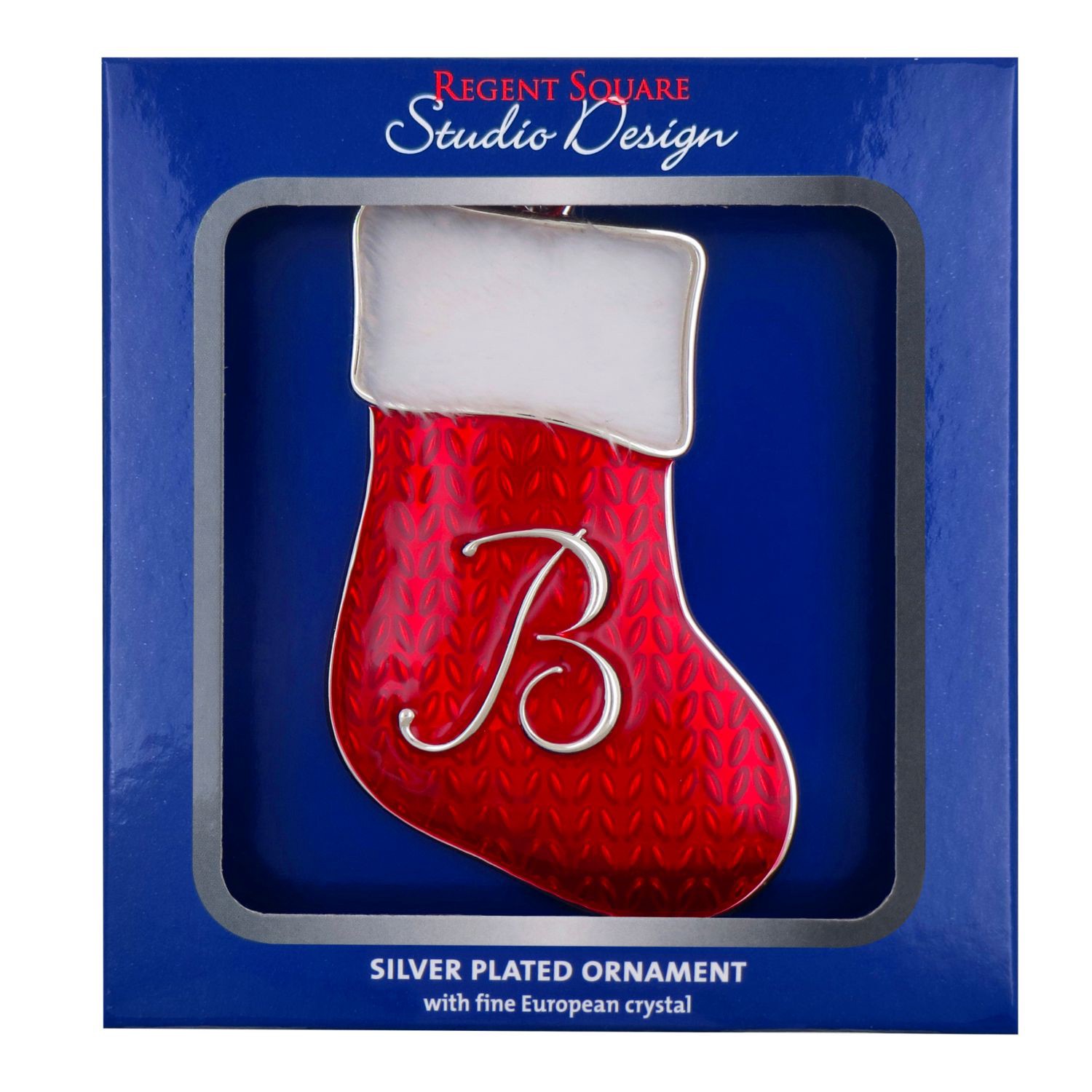 slide 2 of 9, NON BRAND 25Pcs Monogram Stocking Ornament, 1 ct