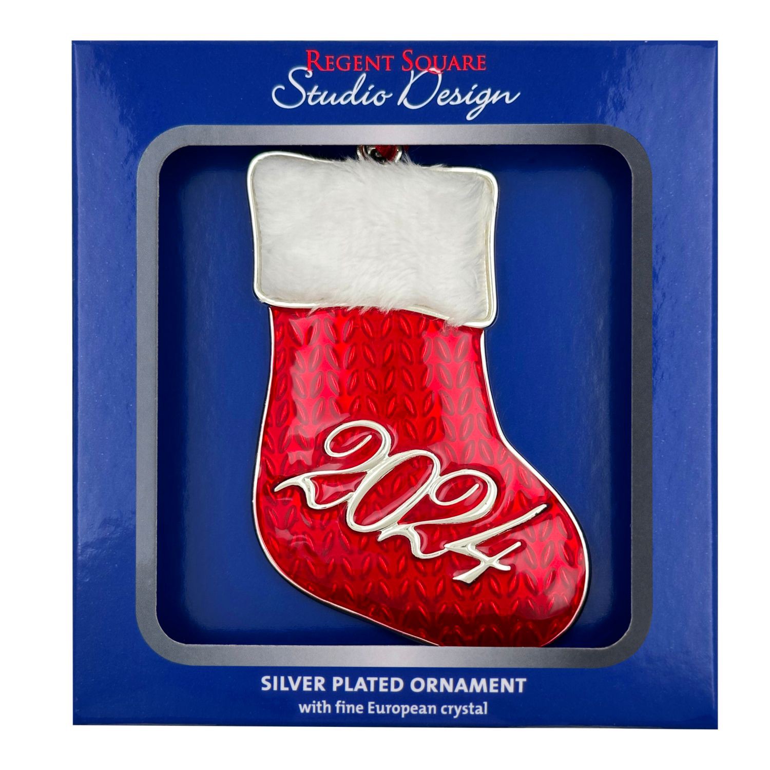 slide 5 of 9, NON BRAND 25Pcs Monogram Stocking Ornament, 1 ct