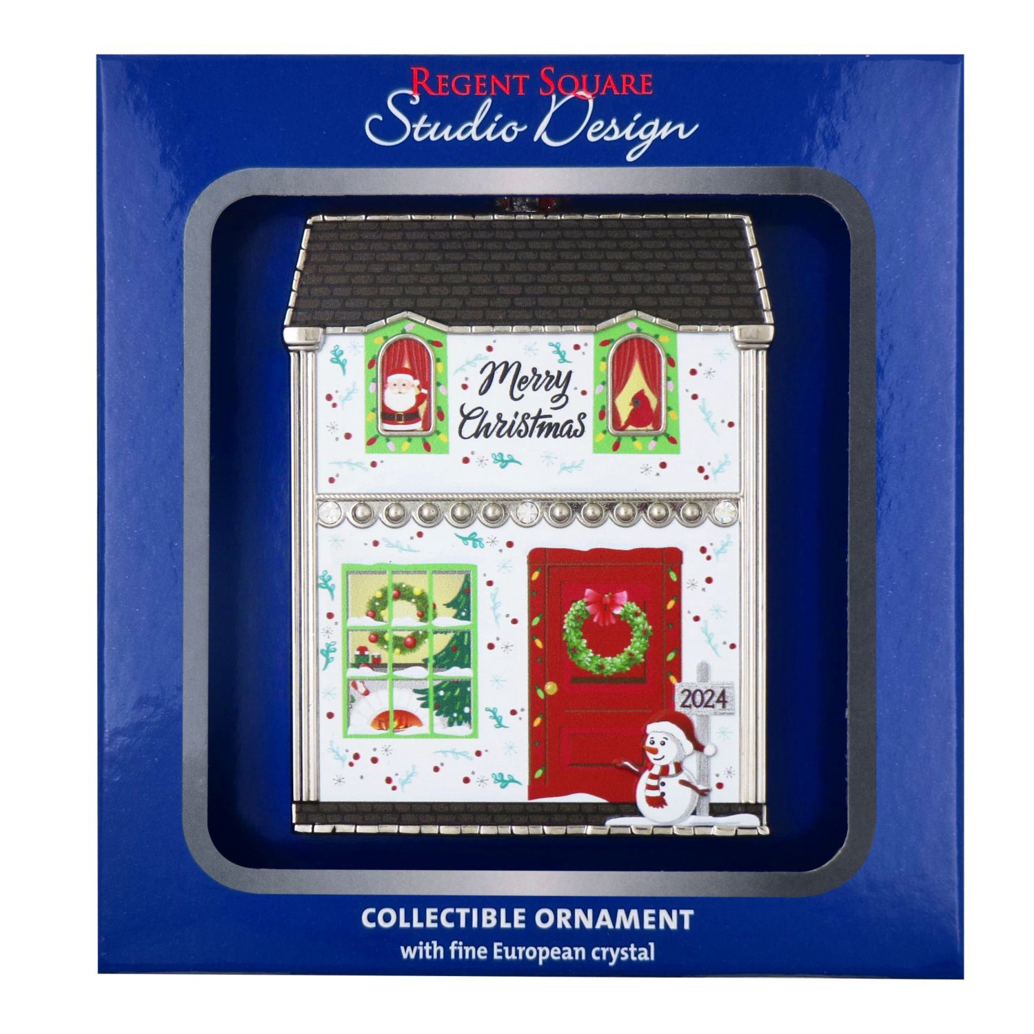 slide 3 of 5, MERRY BRITE 18Pcs Uv Print Xmas Ornaments, 18 ct