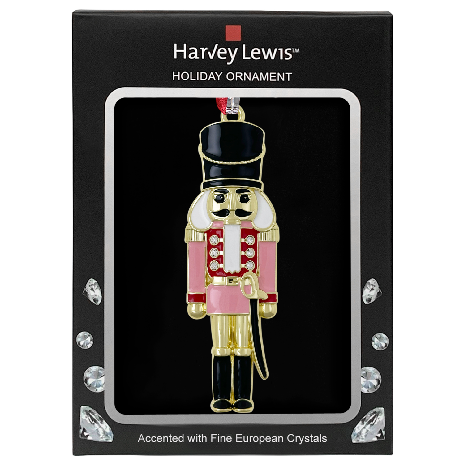 slide 6 of 7, Ornament Luxury 3.25In 6 Ast, 3.25 in