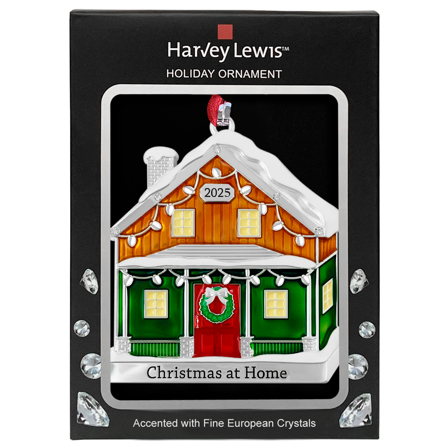 slide 7 of 7, Ornament Luxury 3.25In 6 Ast, 3.25 in