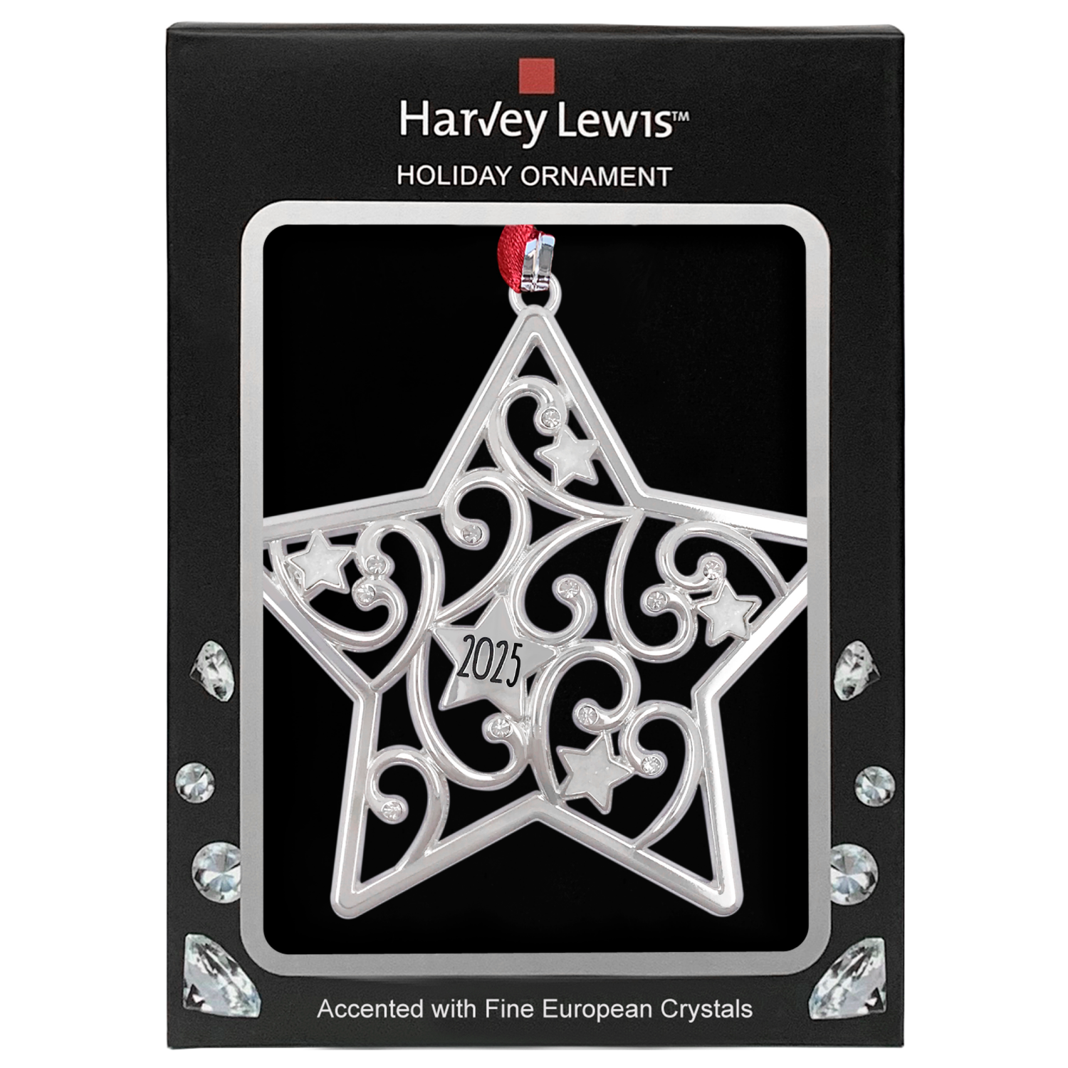 slide 3 of 7, Ornament Icon 3.39In 6 Ast, 3.39 in