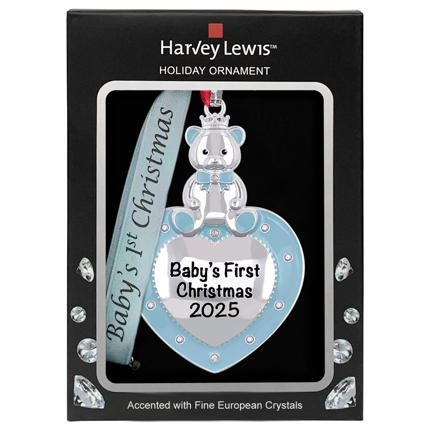 slide 2 of 7, Ornament Baby 3In 6 Ast, 3 in