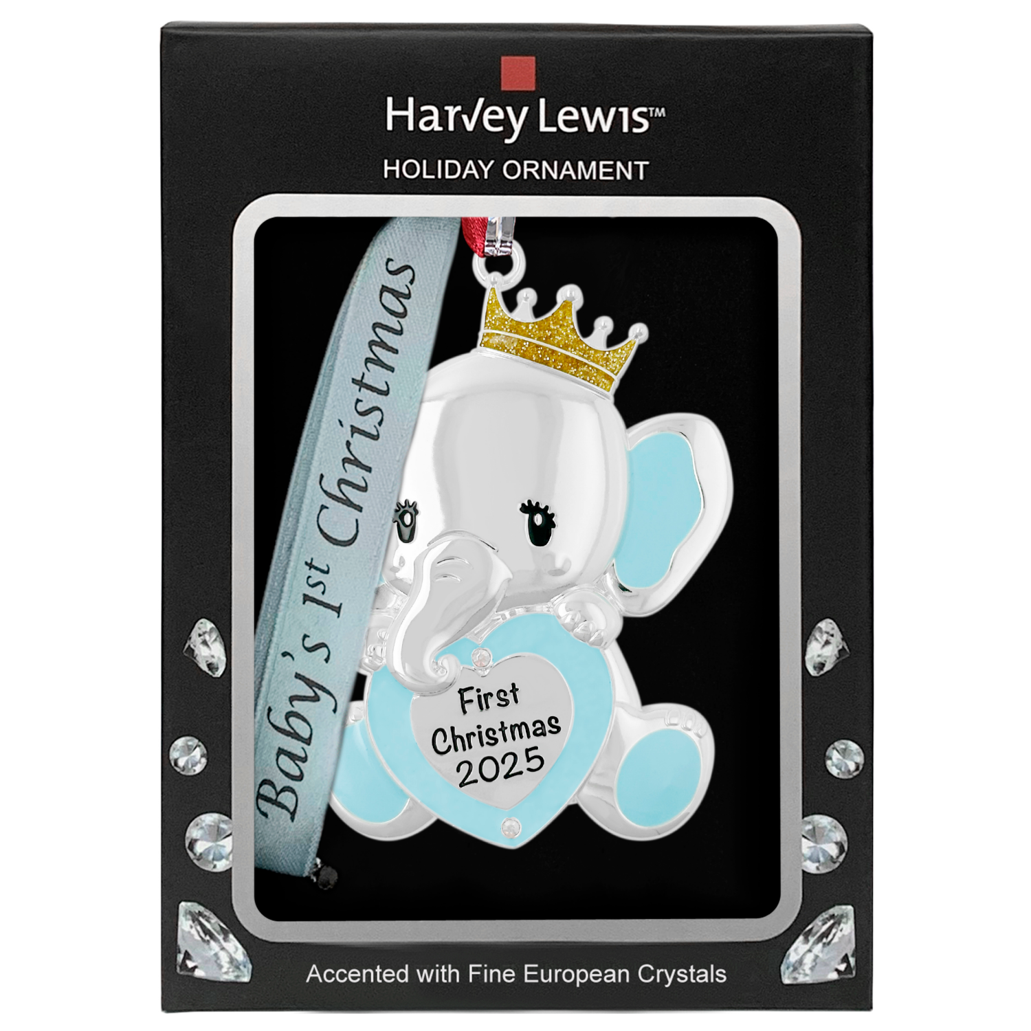 slide 4 of 7, Ornament Baby 3In 6 Ast, 3 in