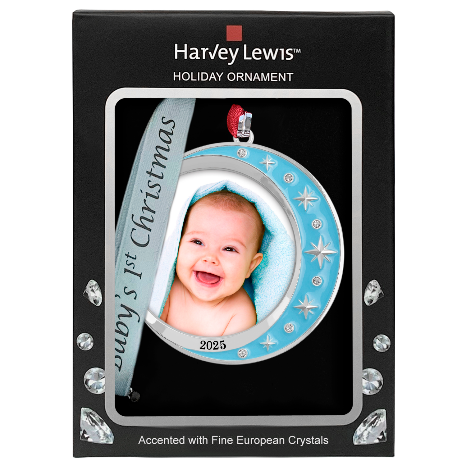 slide 7 of 7, Ornament Baby 3In 6 Ast, 3 in