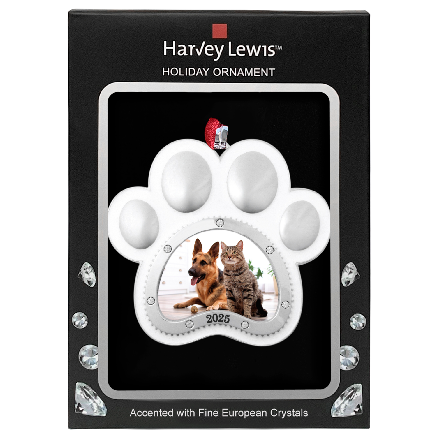 slide 3 of 7, Ornament Pets 3In 6 Ast, 3 in