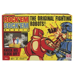 Mattel Games Rock 'Em Sock 'Em Robots Game