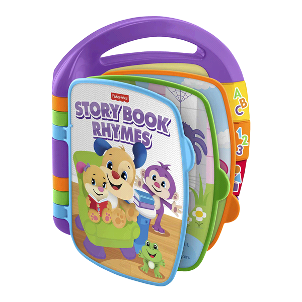 slide 3 of 21, Fisher-Price Laugh And Learn Storybook Rhymes Book, 1 ct