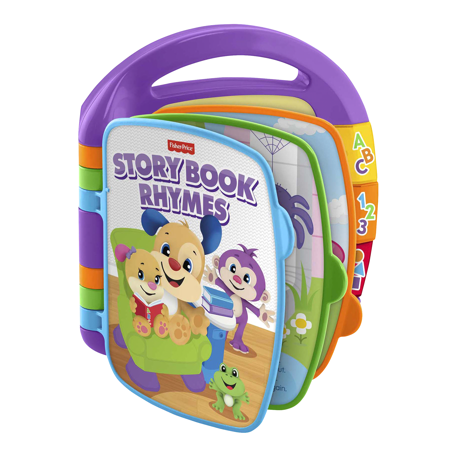 slide 4 of 21, Fisher-Price Laugh And Learn Storybook Rhymes Book, 1 ct