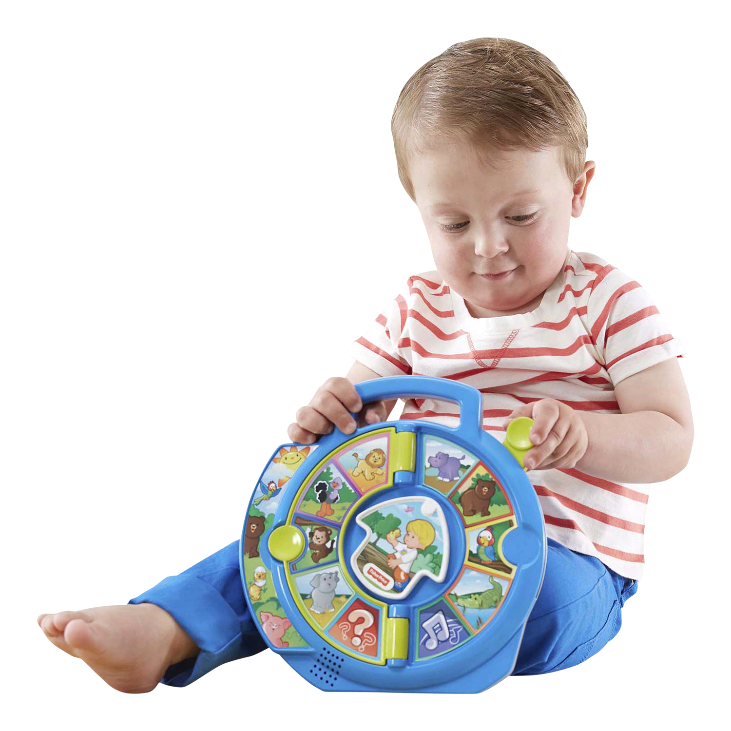 slide 3 of 3, Fisher-Price Little People 1-1/2-5 World of Animals See N’ Say 1 ea, 1 ct