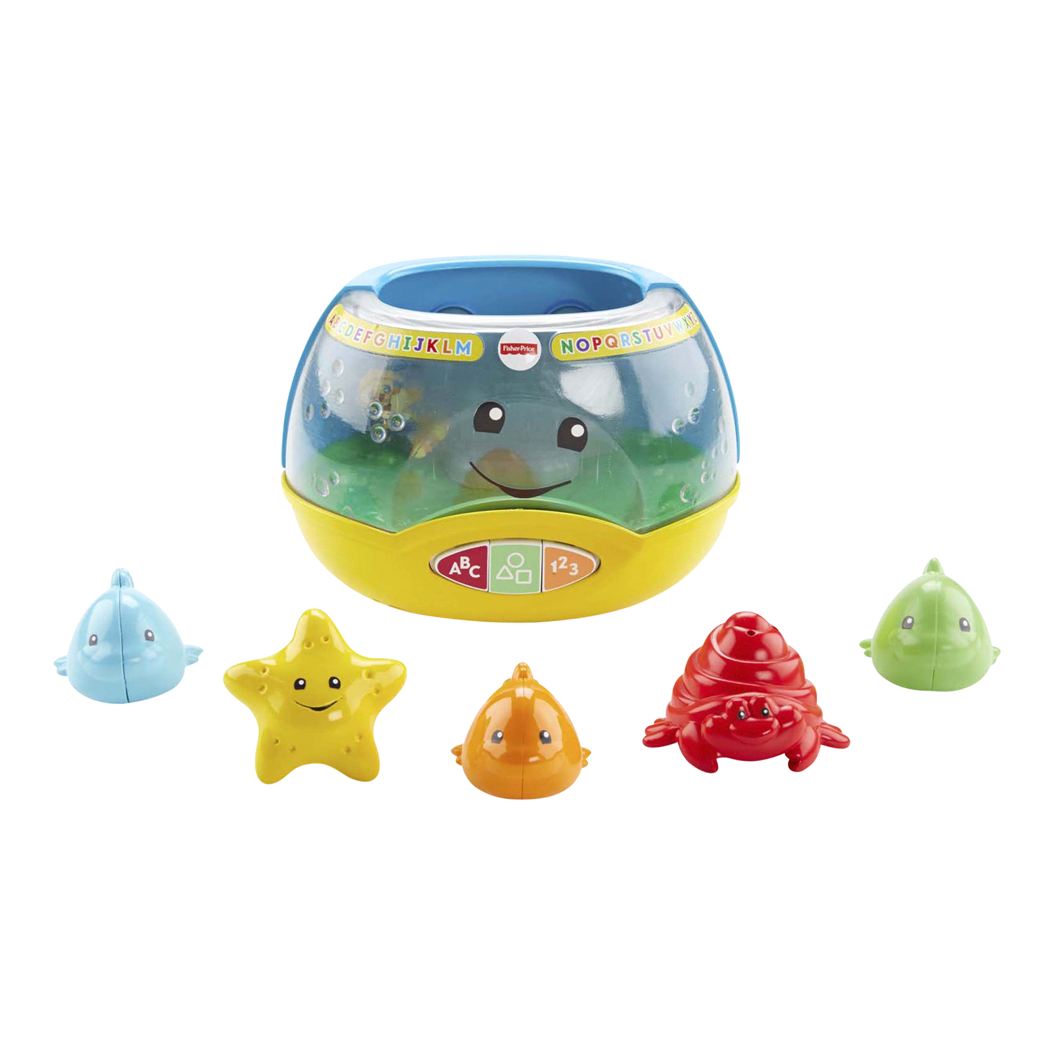 slide 3 of 4, Fisher-Price Laugh & Learn Magical Lights Fishbowl Toy, 1 ct
