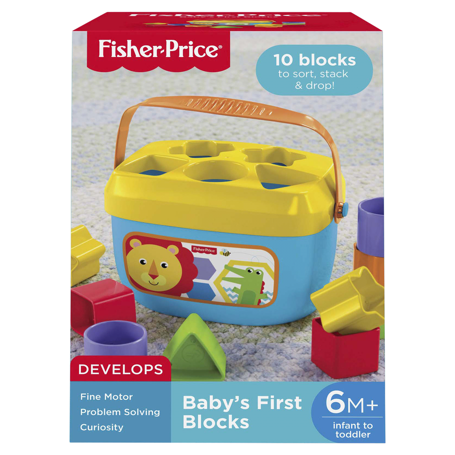 slide 4 of 4, Fisher-Price Baby's First Blocks, 1 ct