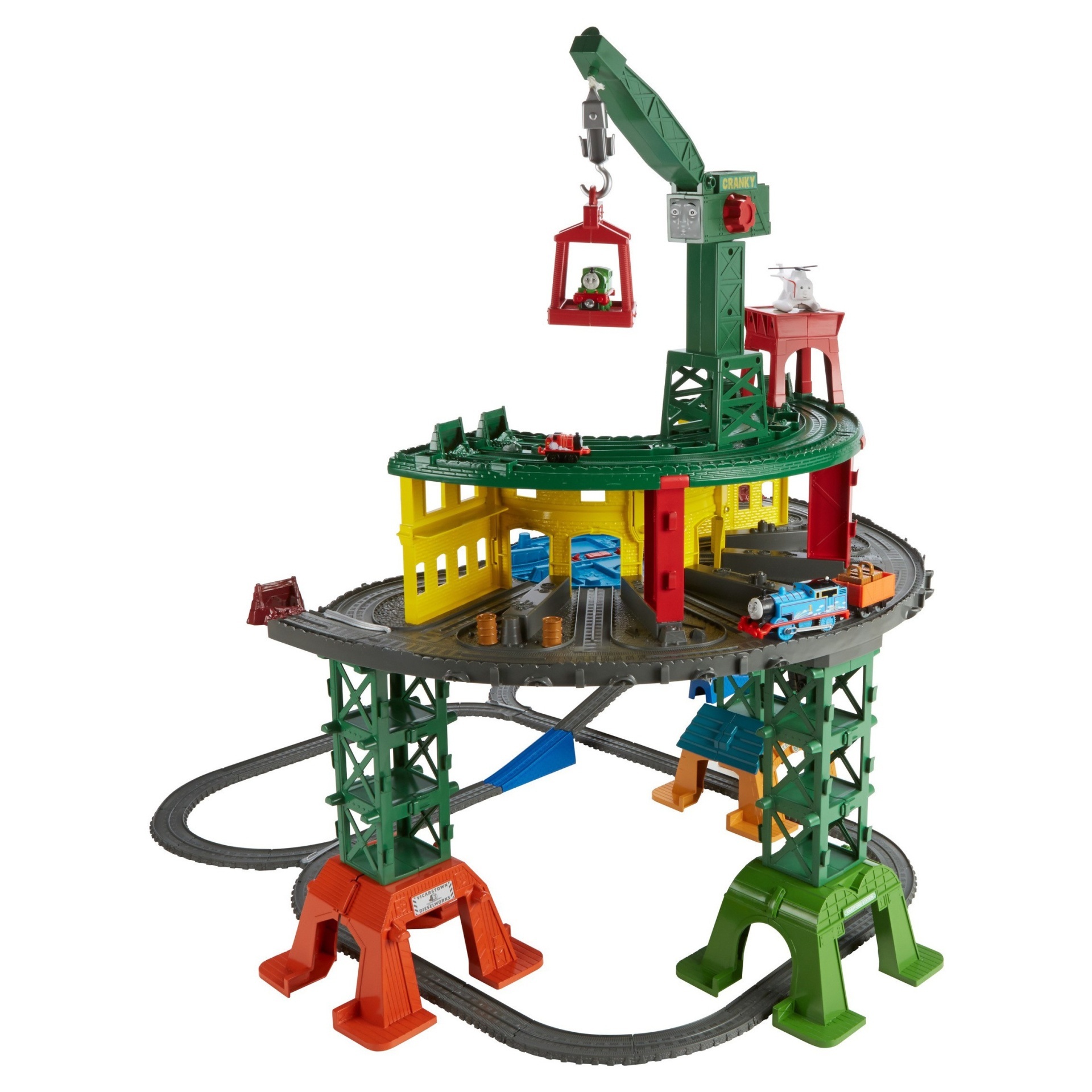 slide 1 of 11, Fisher-Price Thomas & Friends Super Station Trackset, 1 ct