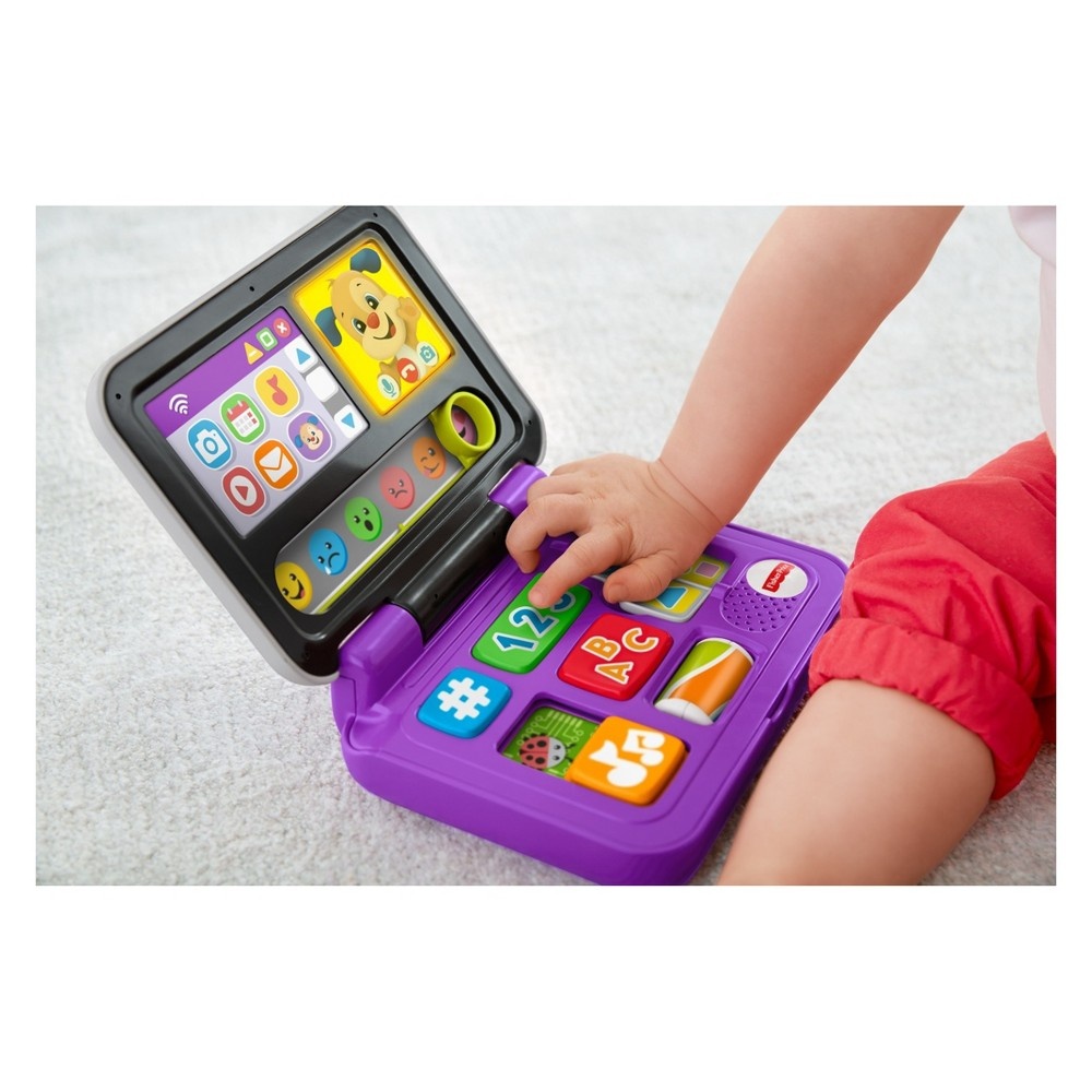 slide 10 of 10, Fisher-Price Laugh & Learn Click & Learn Laptop, 1 ct