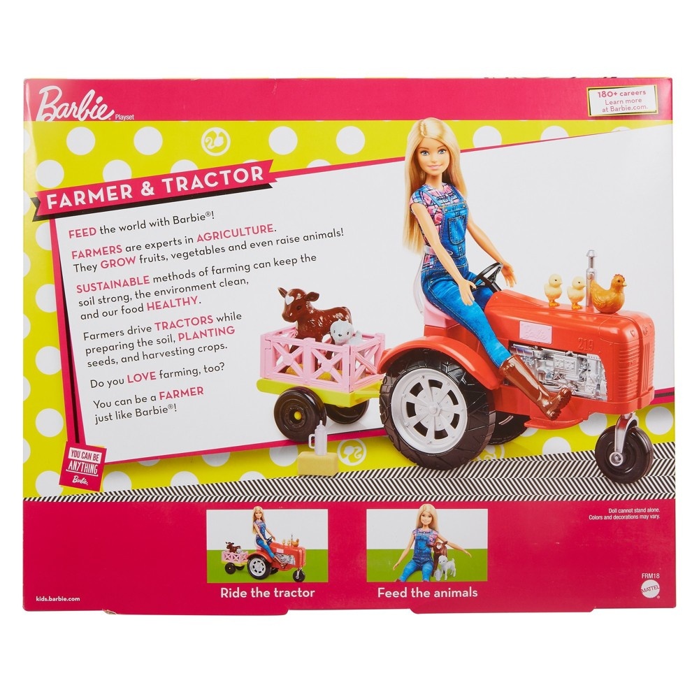 slide 2 of 14, Mattel Barbie Farmer Doll Playset, 1 ct