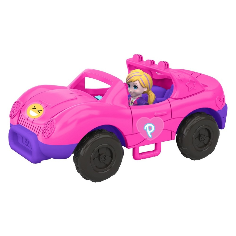 slide 10 of 12, Polly Pocket S.U.V. (Secret Utility Vehicle) Set, 1 ct