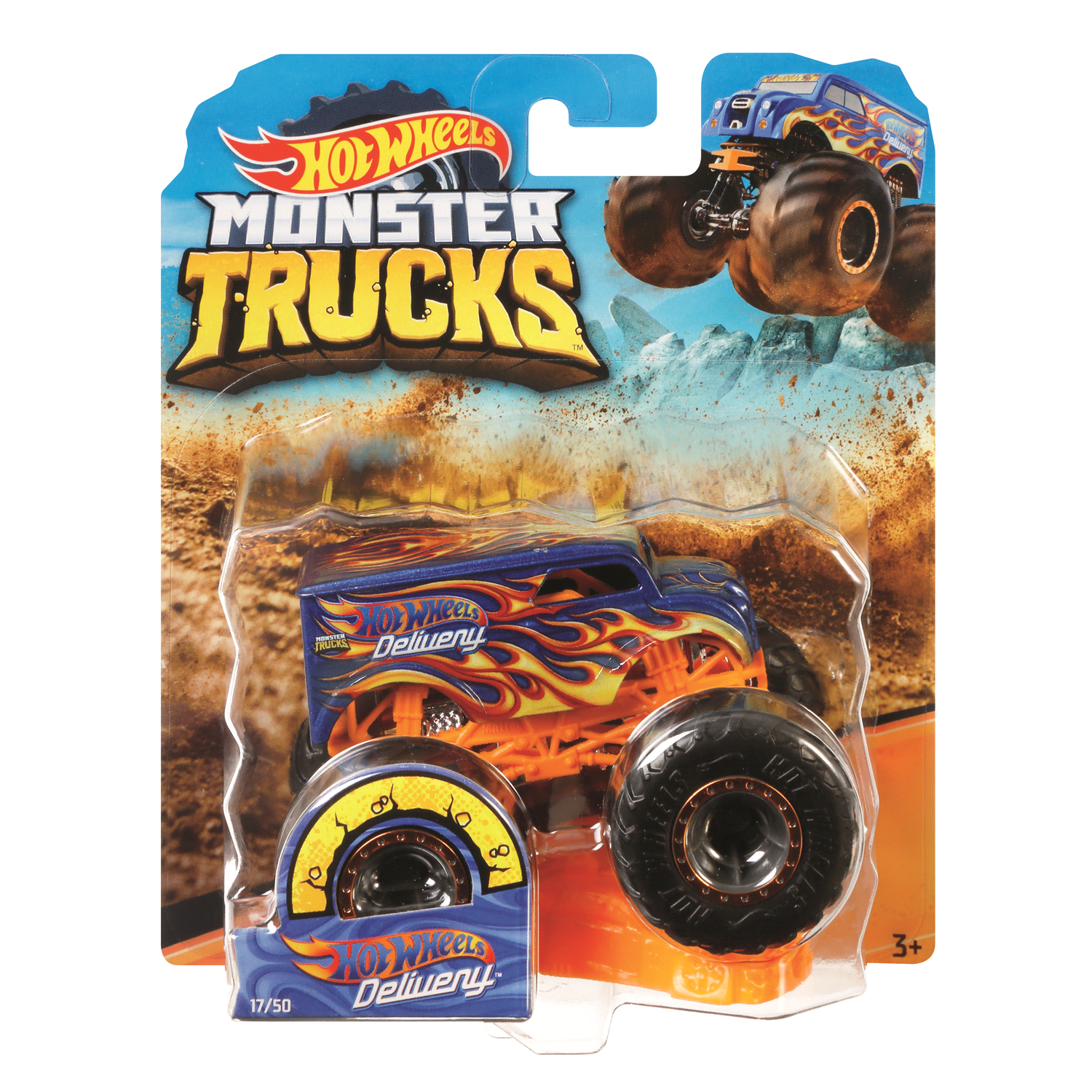 slide 2 of 2, Hot Wheels Monster Trucks Toy 1 ea, 1 ct