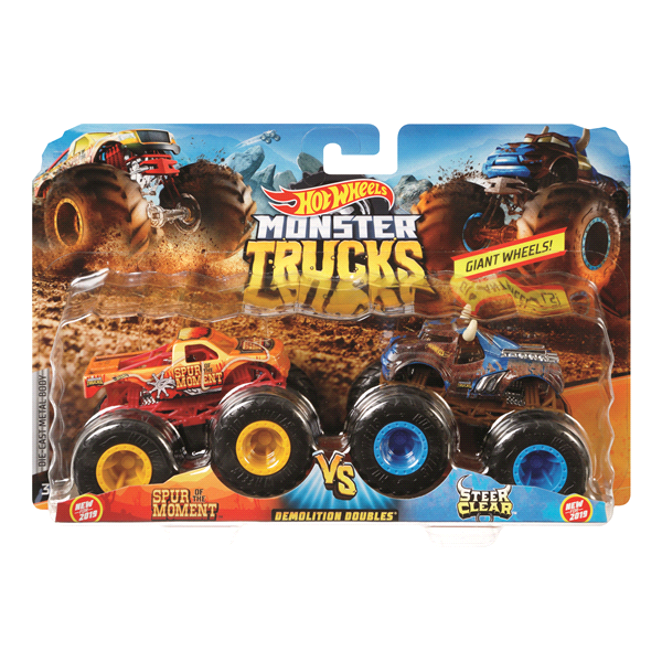 Mattel Hot Wheels Monster Truck 2 Pack Assorted 1 Ct Shipt 4800