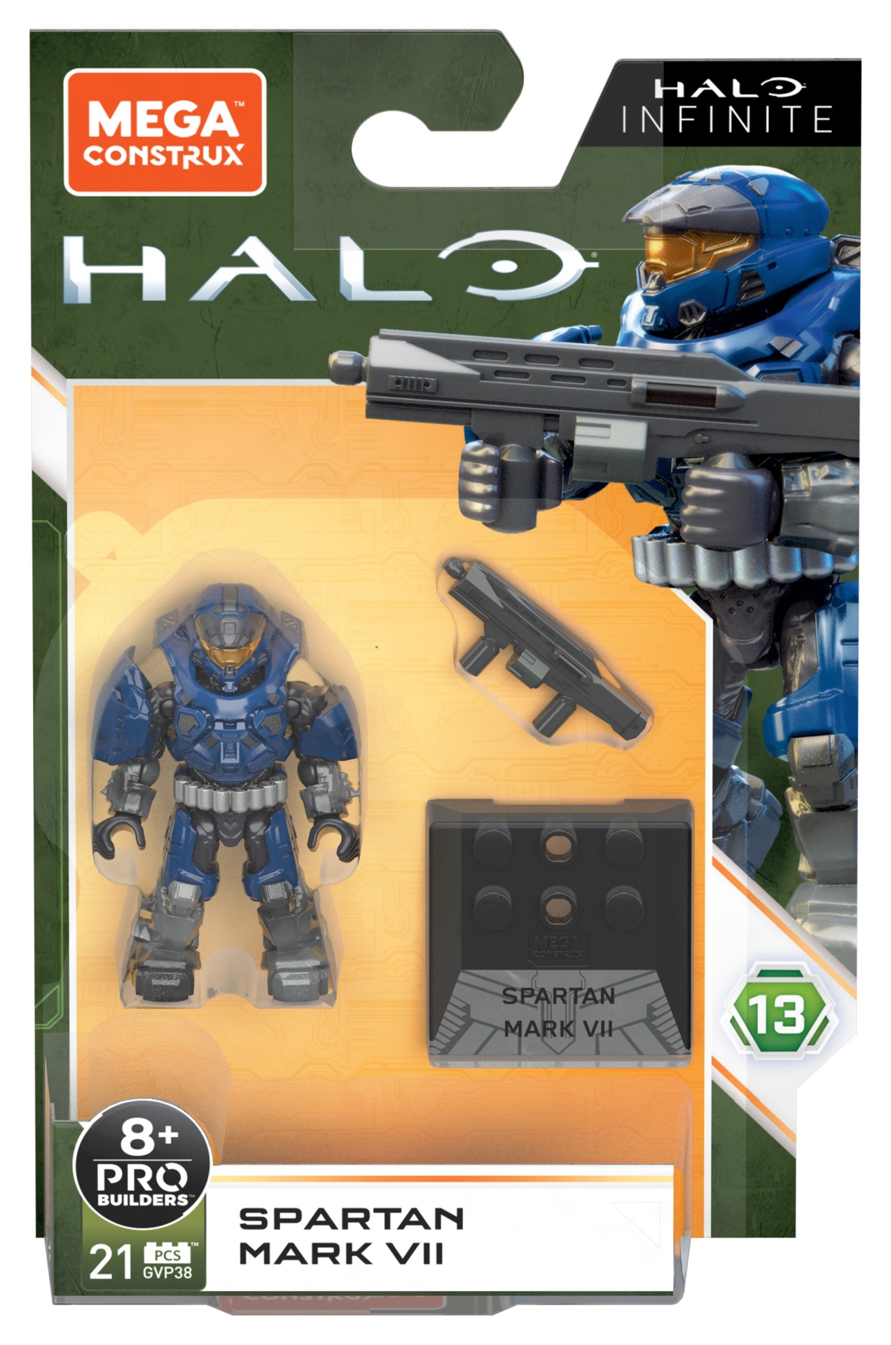 slide 2 of 5, Mattel Mega Construx Halo Infinite Heroes, Assorted, 1 ct