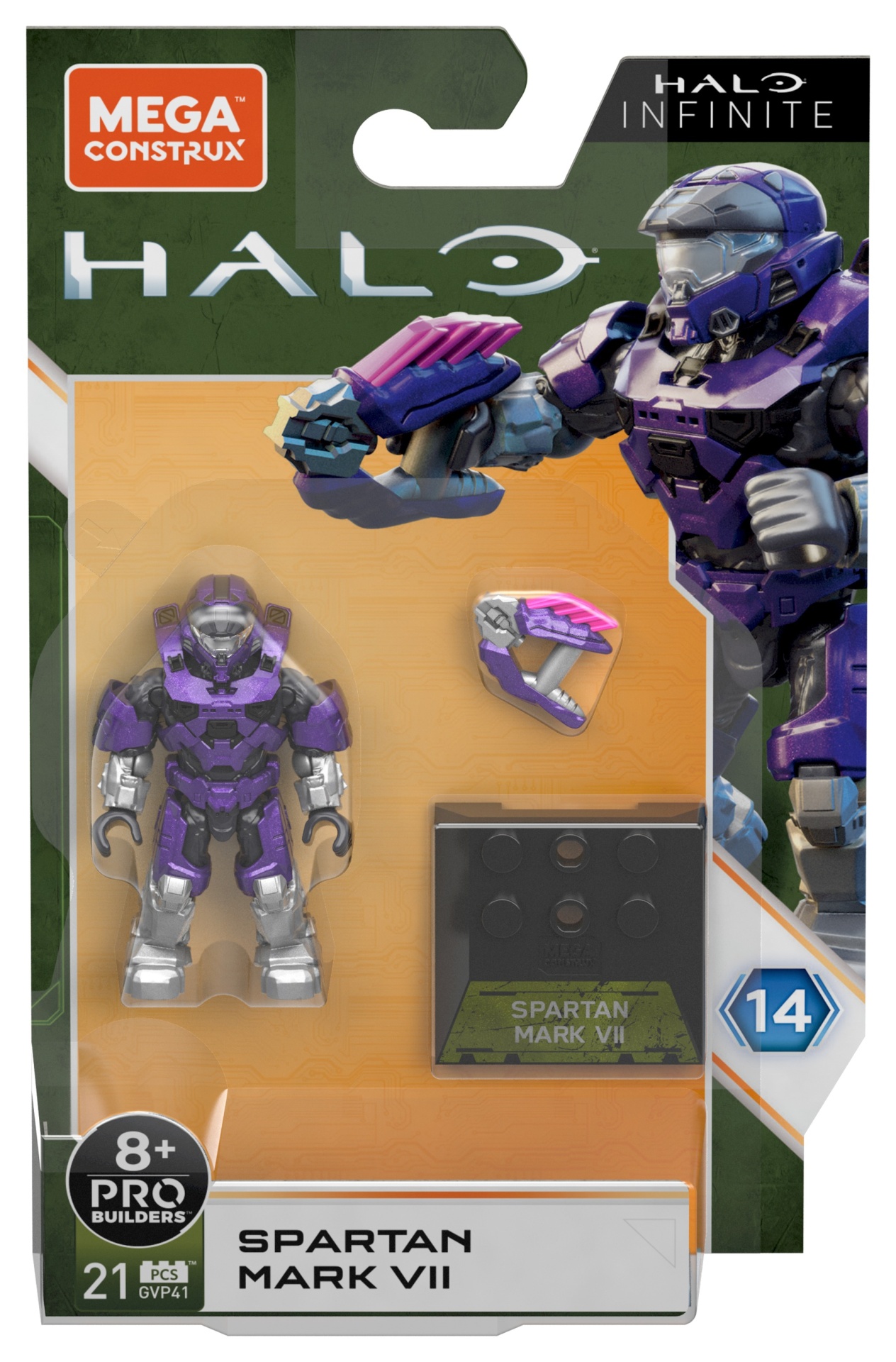 slide 4 of 5, Mattel Mega Construx Halo Infinite Heroes, Assorted, 1 ct