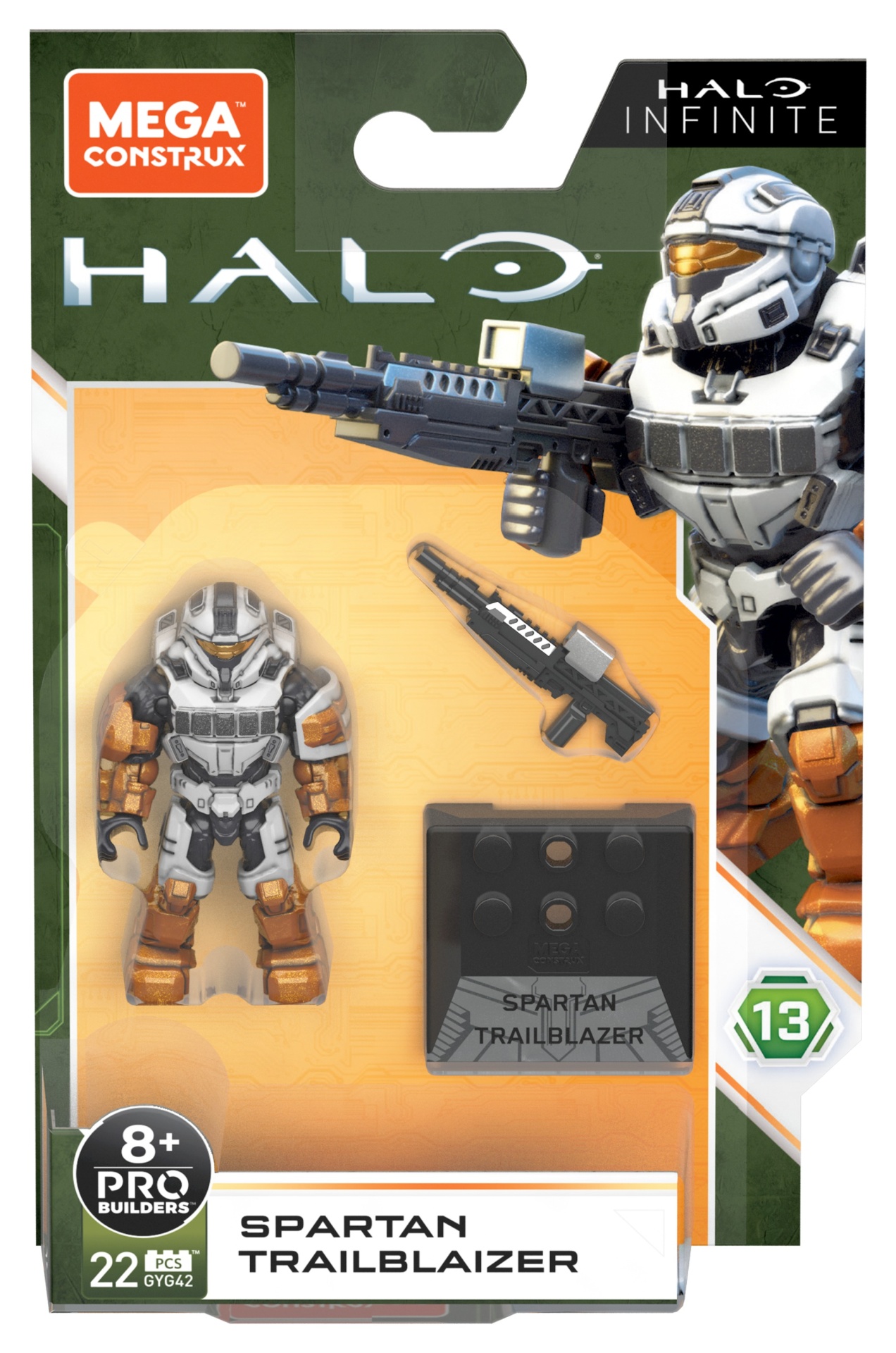 slide 5 of 5, Mattel Mega Construx Halo Infinite Heroes, Assorted, 1 ct