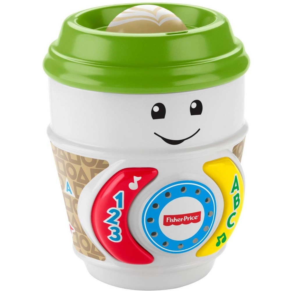 slide 8 of 8, Fisher-Price Laugh & Learn 6-36M On-the-Glow Coffee Cup 1 ea, 1 ea