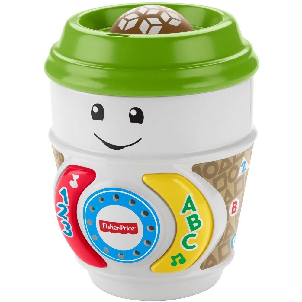 slide 4 of 8, Fisher-Price Laugh & Learn 6-36M On-the-Glow Coffee Cup 1 ea, 1 ea