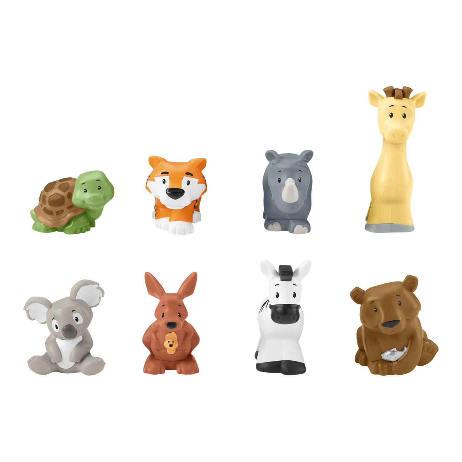 slide 3 of 4, Fisher-Price Little People Animal, 8 Pack, 8 ct