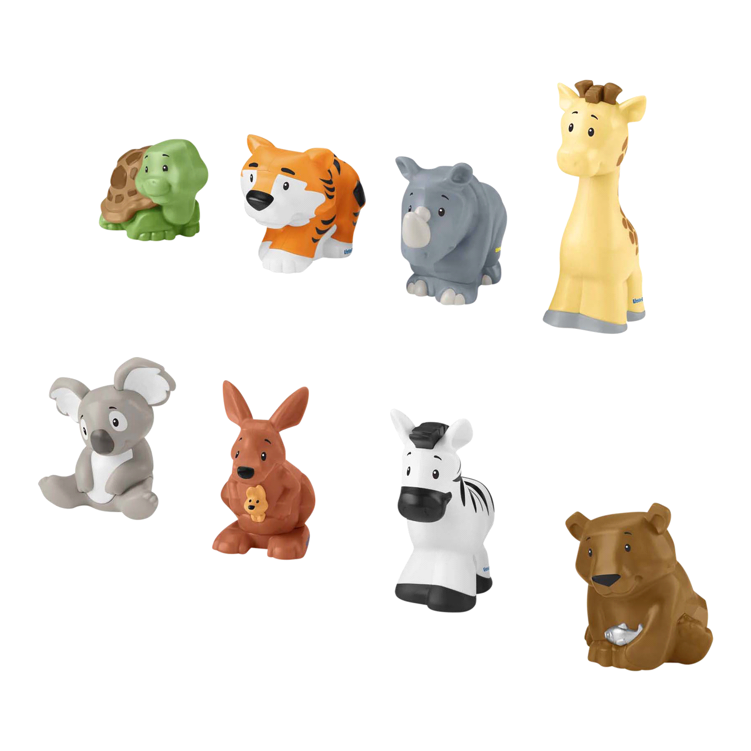 slide 4 of 4, Fisher-Price Little People Animal, 8 Pack, 8 ct