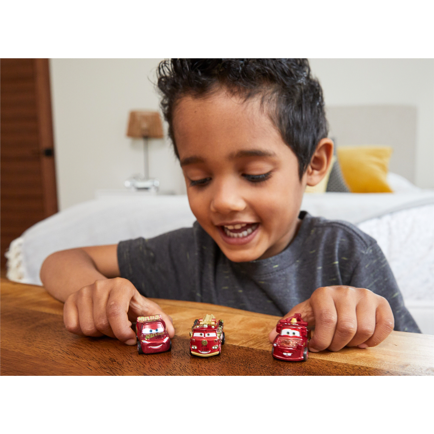slide 2 of 4, Disney Pixar Cars Mini Racers 3-Pack Assortment, 3 ct