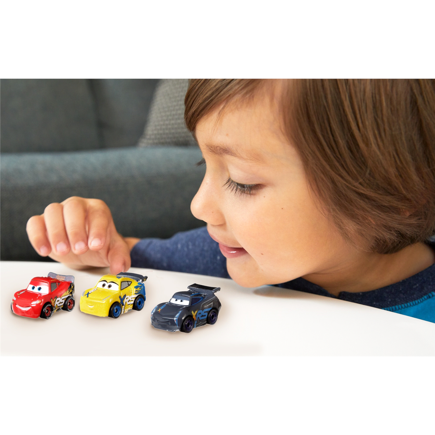 slide 3 of 4, Disney Pixar Cars Mini Racers 3-Pack Assortment, 3 ct