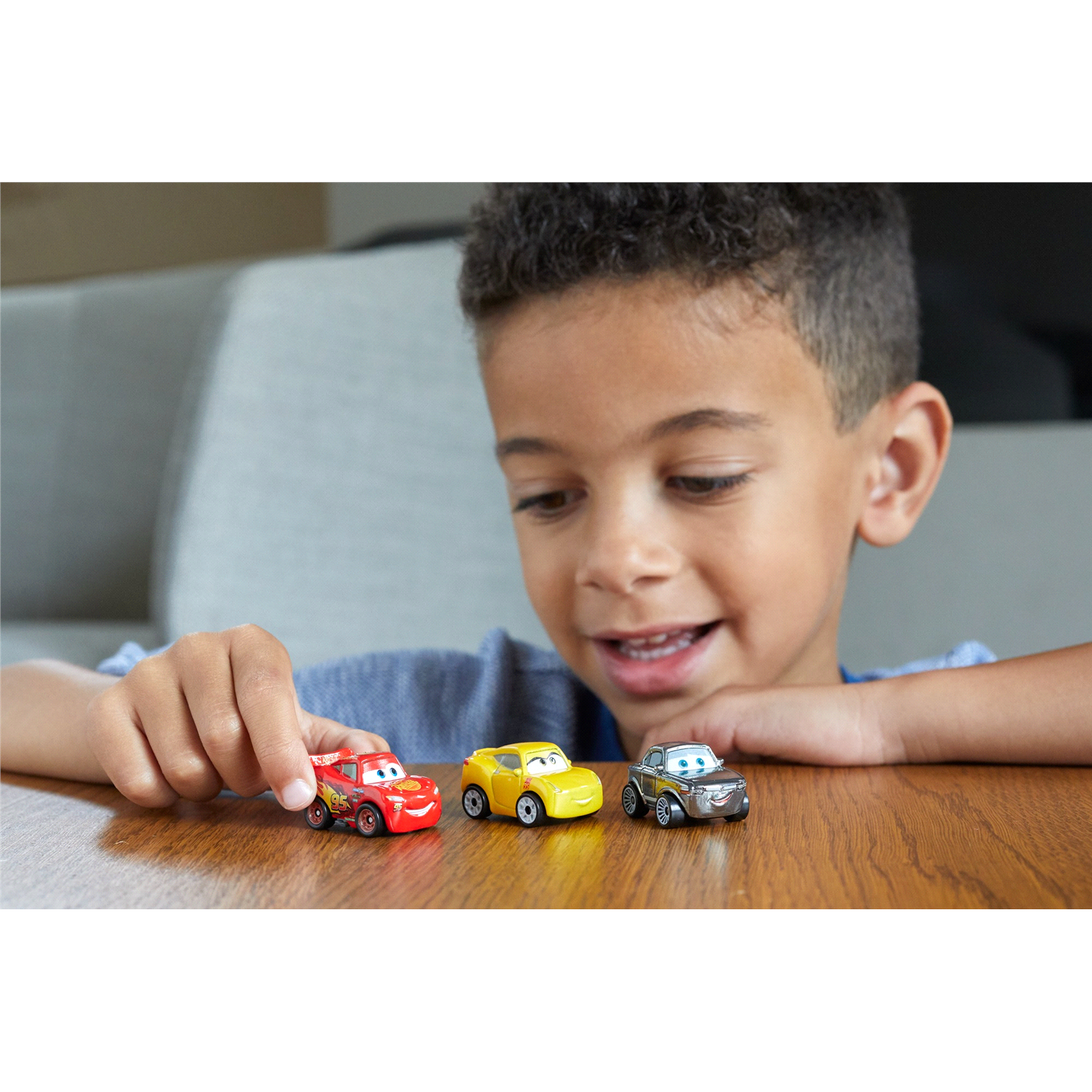 slide 4 of 4, Disney Pixar Cars Mini Racers 3-Pack Assortment, 3 ct