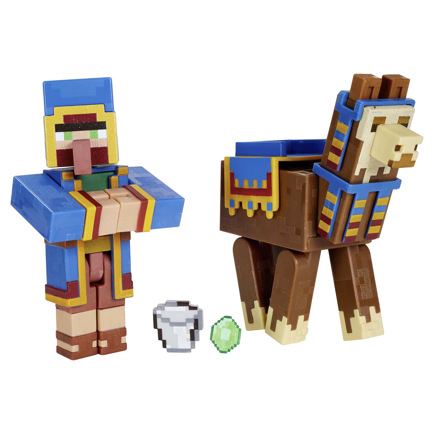 slide 2 of 5, Minecraft Craft-A-Block 2-Pack Assortment Figures, 1 ct