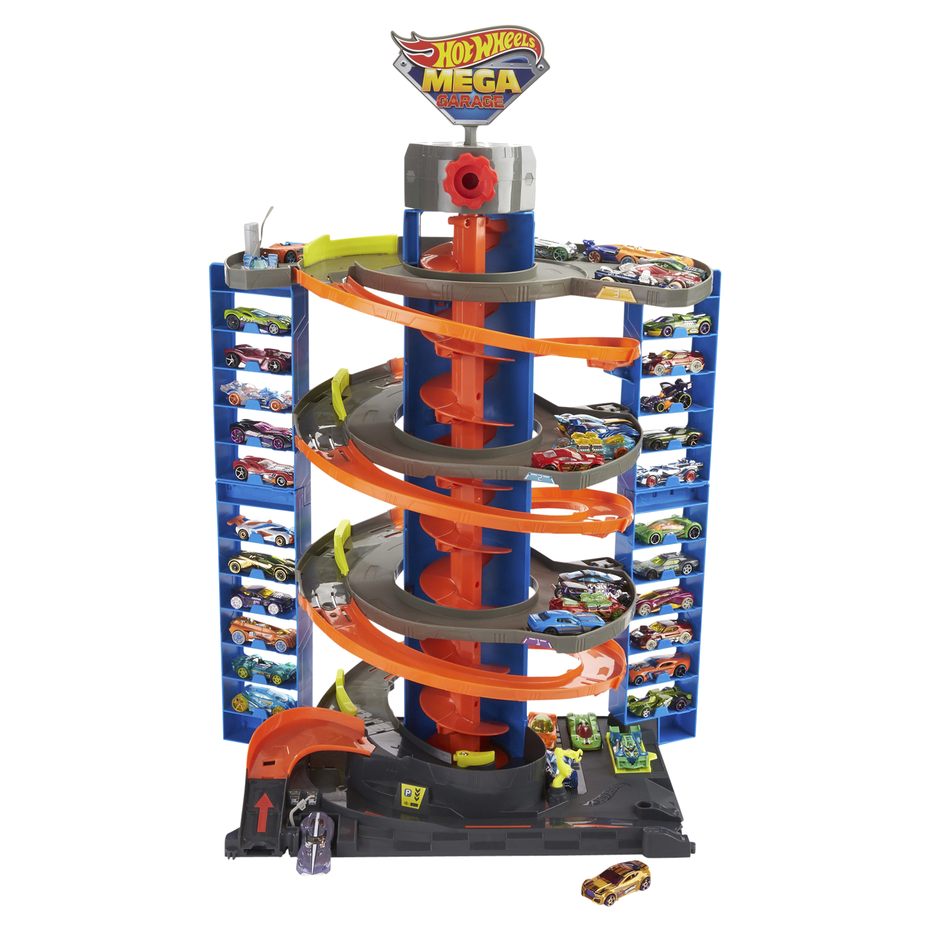 slide 12 of 21, Hot Wheels City Mega Garage Playset, 1 ct
