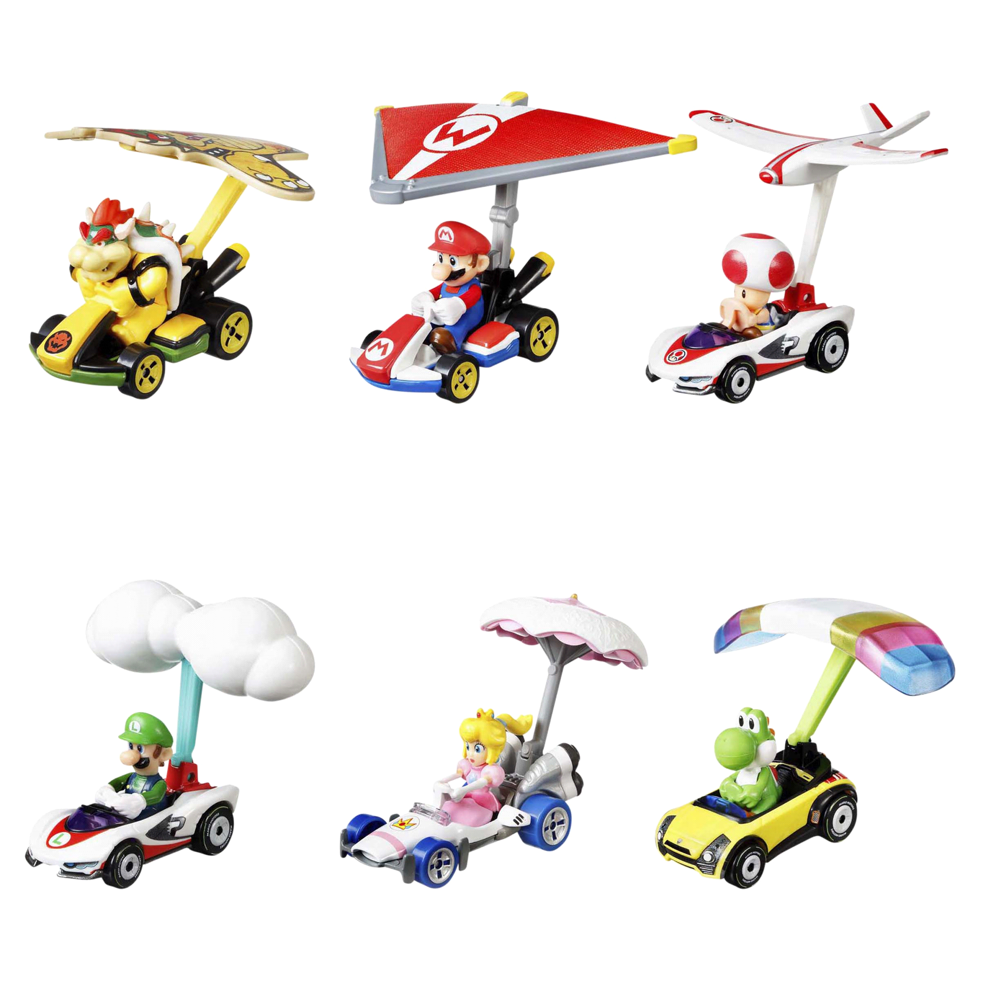 slide 11 of 17, Hot Wheels Mario Kart Gliders Assortment, 1 ct