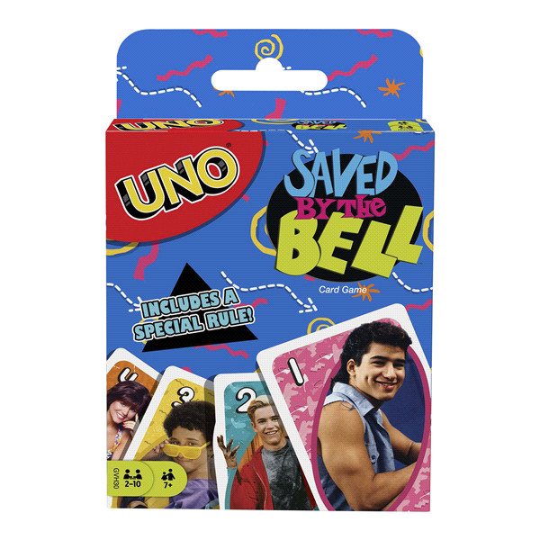 slide 1 of 1, UNOTM Saved by the Bell Card Game, 1 ct