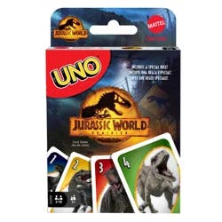 Mattel Uno Jurassic World Dominion Card Game