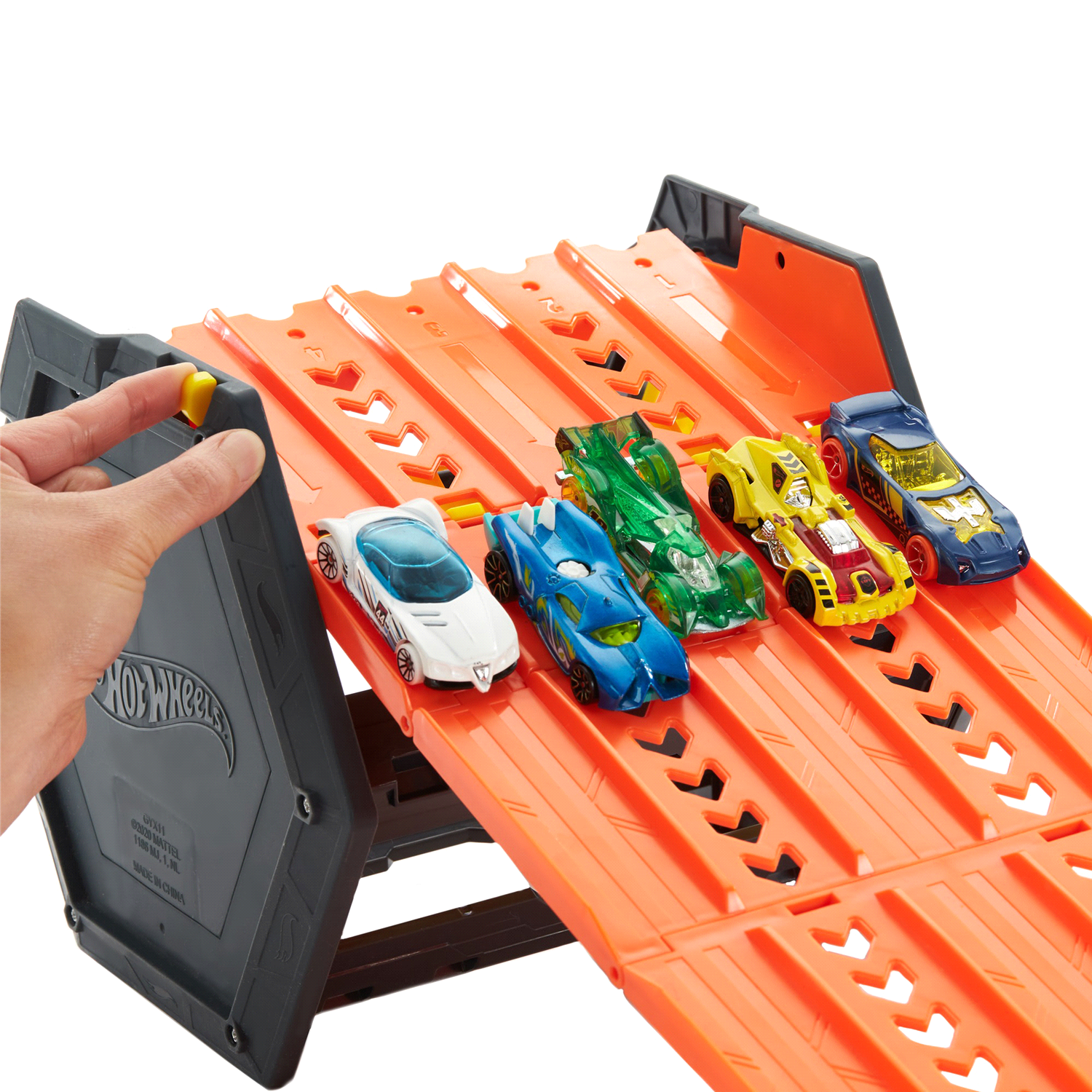 slide 5 of 5, Hot Wheels Roll Out Raceway Track Set, 1 ct