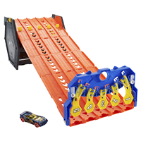 slide 11 of 29, Hot Wheels Roll Out Raceway Track Set, 1 ct