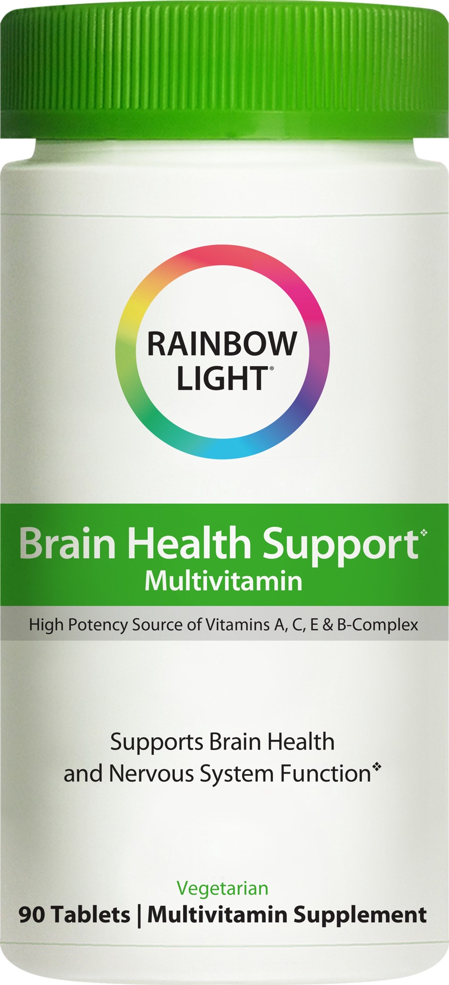 slide 1 of 7, Rainbow Light Brain Health Support Multivitamin, 90 Count, 1 Bottle, 90 ct