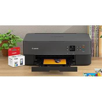 slide 4 of 5, Canon PG-260 Single Ink Cartridge - Black (3707C005), 1 ct